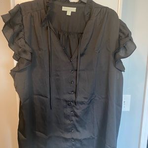 Women’s Plus RYEGRASS black blouse
